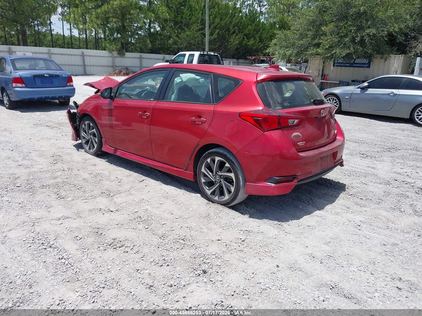 Vin: jtnkarje9hj544728, lot: 46164825, toyota corolla im 20173