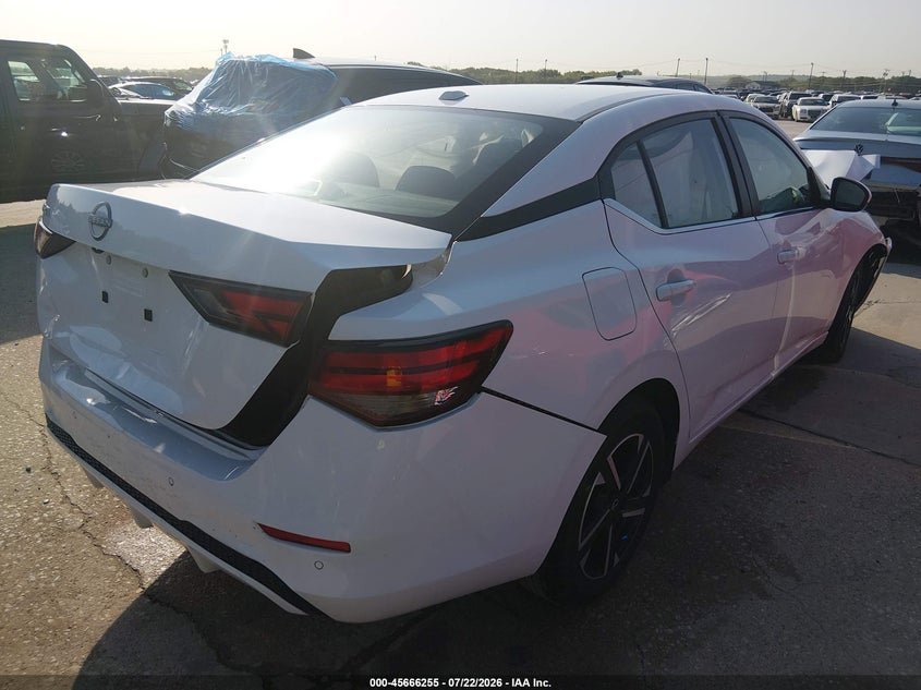 2025 NISSAN SENTRA auction photo 4