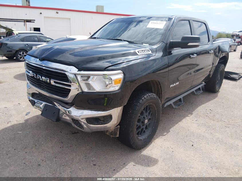 Vin: 1c6srfft1kn881789, lot: 46164829, ram 1500 big horn/lone star  4x4 5'7 box 20192
