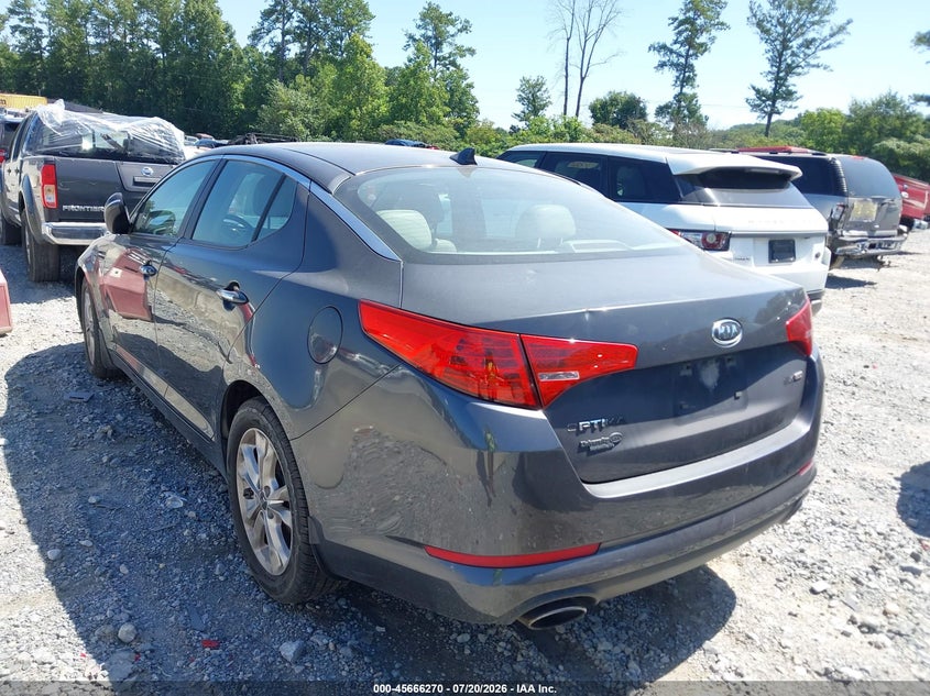 Vin: knagn4a74b5125007, lot: 46164842, kia optima ex 20113