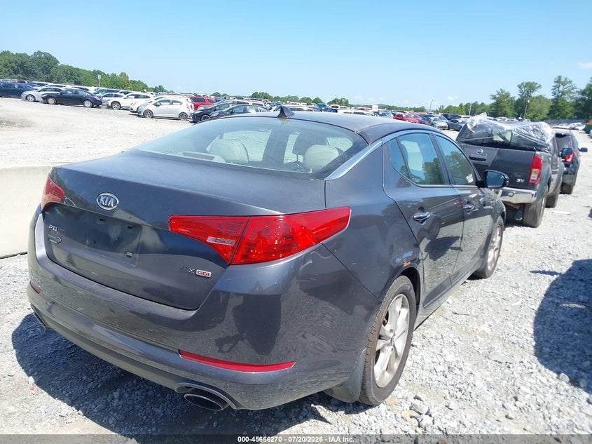 Vin: knagn4a74b5125007, lot: 46164842, kia optima ex 20114