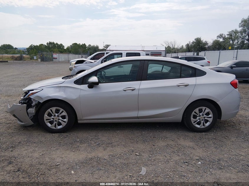 2019 Chevrolet Cruze Ls VIN: 1G1BC5SM3K7147199 Lot: 45666274
