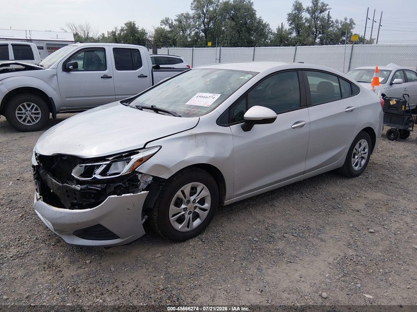 2019 Chevrolet Cruze Ls VIN: 1G1BC5SM3K7147199 Lot: 45666274