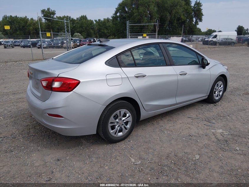 2019 Chevrolet Cruze Ls VIN: 1G1BC5SM3K7147199 Lot: 45666274