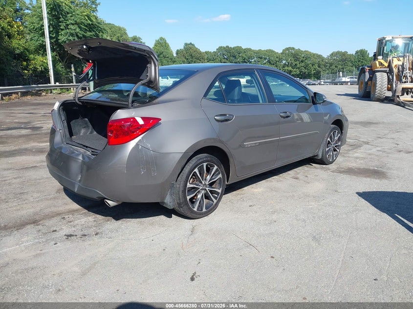 Vin: 5yfburhe6hp734015, lot: 46164852, toyota corolla se 20174