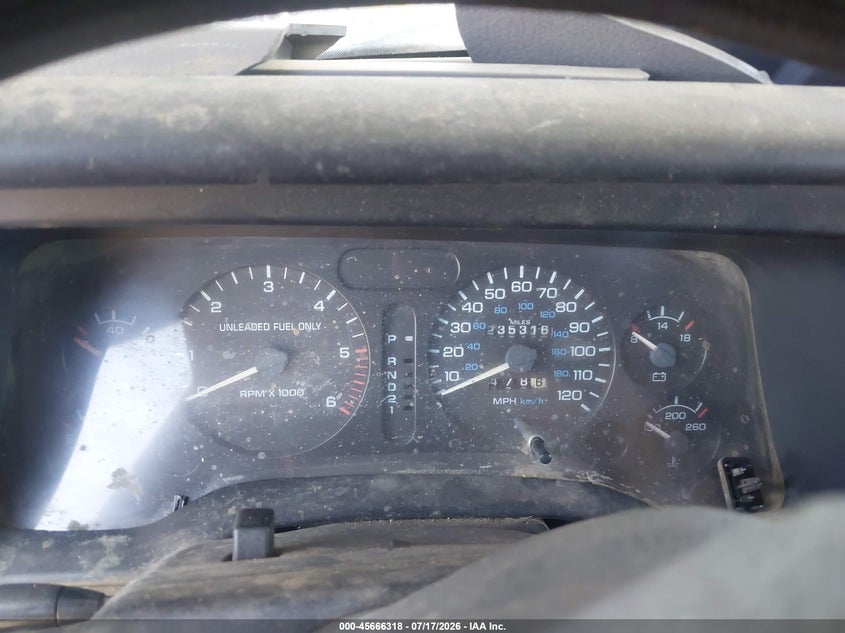 1996 Dodge Ram 1500 VIN: 3B7HC13Z5TG117504 Lot: 45666318