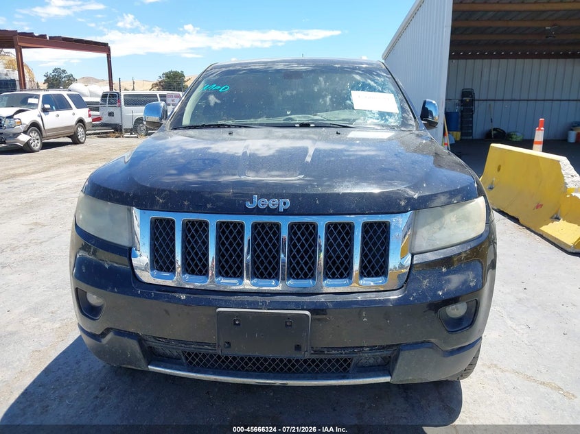 2012 Jeep Grand Cherokee Overland VIN: 1C4RJFCT3CC161300 Lot: 45666324