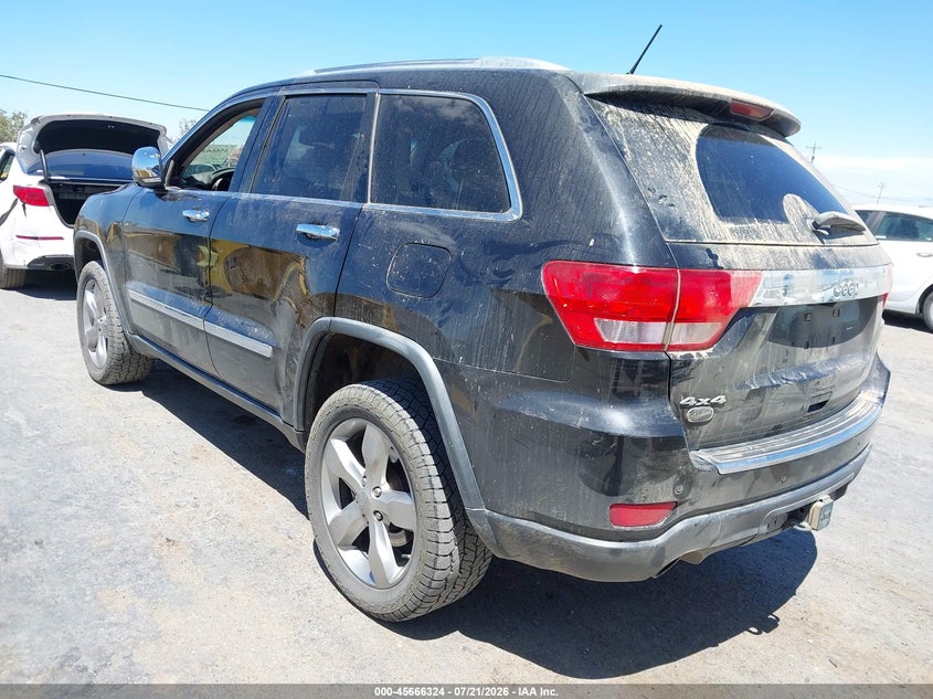 2012 Jeep Grand Cherokee Overland VIN: 1C4RJFCT3CC161300 Lot: 45666324