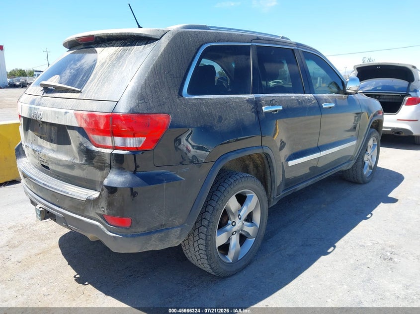 2012 Jeep Grand Cherokee Overland VIN: 1C4RJFCT3CC161300 Lot: 45666324