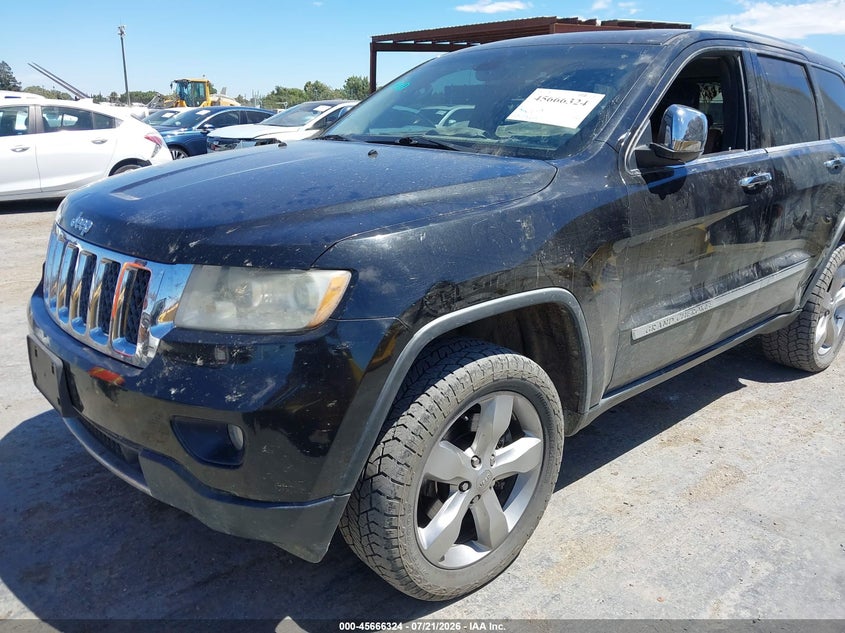 2012 Jeep Grand Cherokee Overland VIN: 1C4RJFCT3CC161300 Lot: 45666324