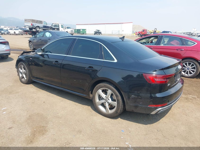 Vin: waudnaf48ka035351, lot: 46164900, audi a4 45 premium 20193