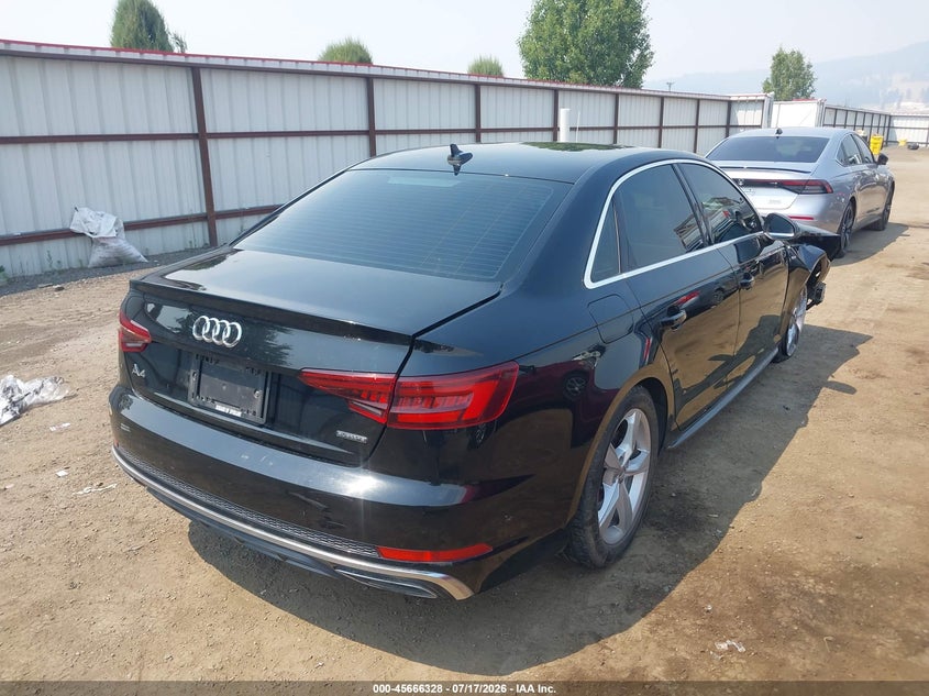 Vin: waudnaf48ka035351, lot: 46164900, audi a4 45 premium 20194