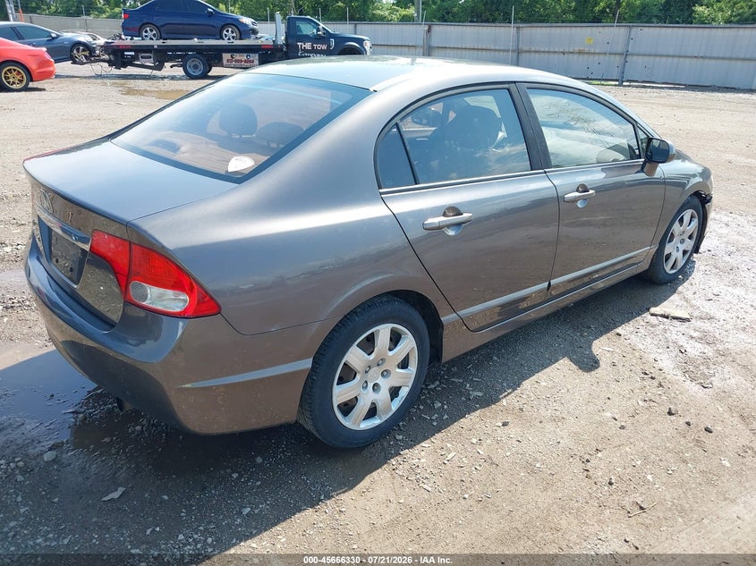 2010 Honda Civic Lx VIN: 19XFA1F52AE036684 Lot: 45666330