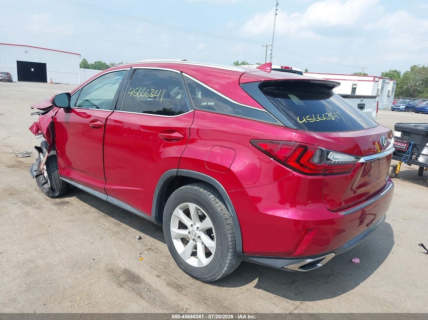 Vin: 2t2bzmca6gc001465, lot: 46164913, lexus rx 350 20163
