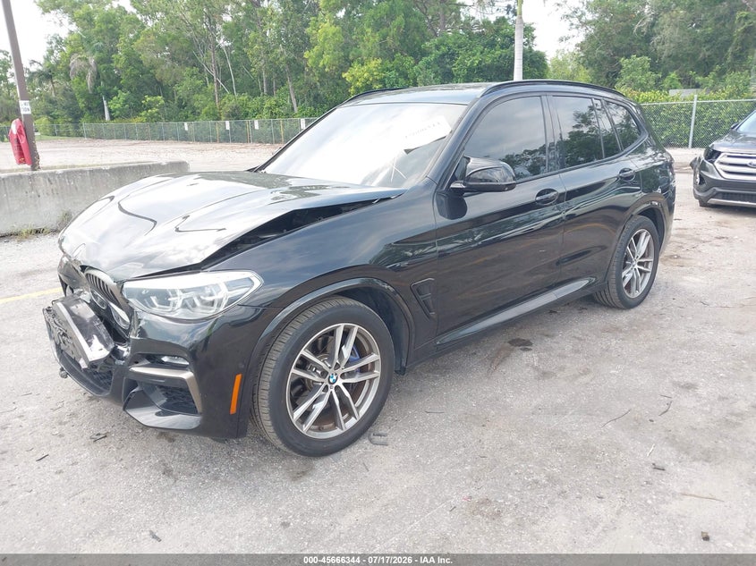 Vin: 5uxts3c56j0y97485, lot: 46164916, bmw x3 m40i 20182