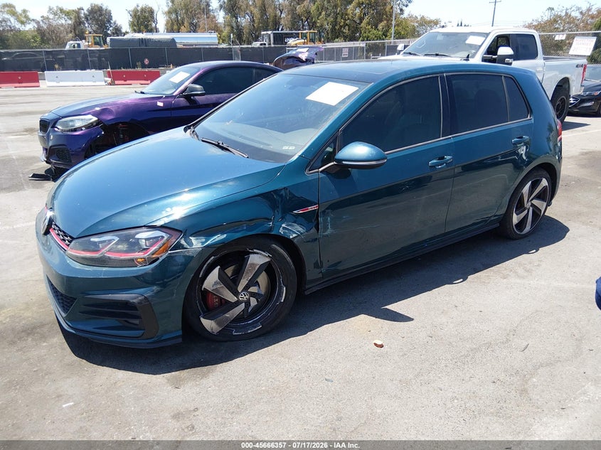 Vin: 3vw5t7au5km011399, lot: 46164929, volkswagen golf gti 2.0t autobahn/2.0t rabbit edition/2.0t s/2.0t se 20192