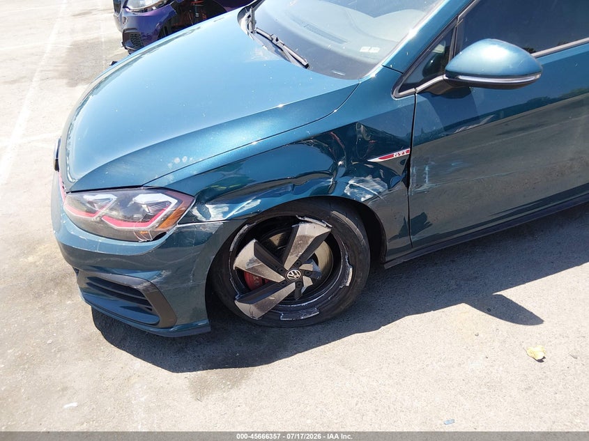 2019 Volkswagen Golf Gti 2.0T Autobahn/2.0T Rabbit Edition/2.0T S/2.0T Se VIN: 3VW5T7AU5KM011399 Lot: 45666357