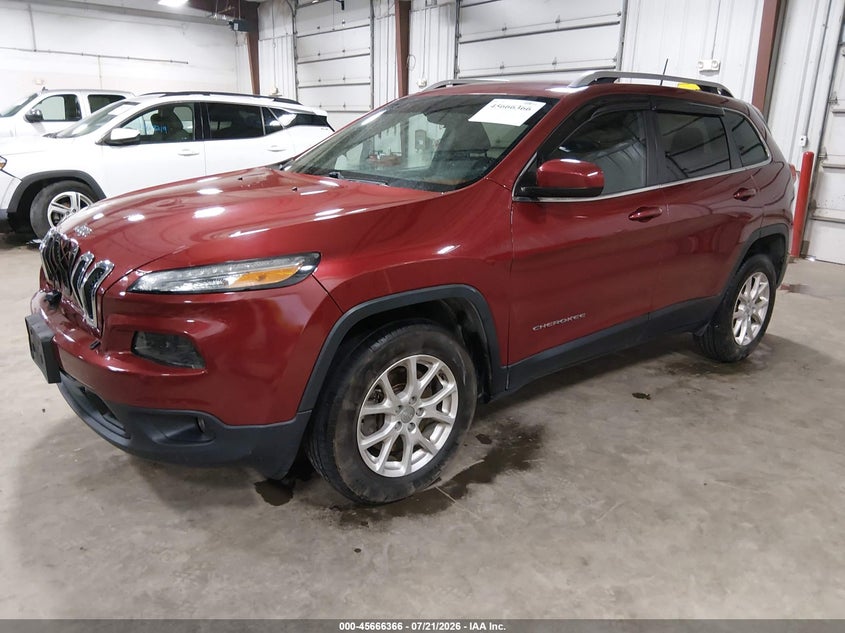 2016 Jeep Cherokee, Удар спереди, IAAI, VIN 1C4PJMCS3GW135089 — фото 2