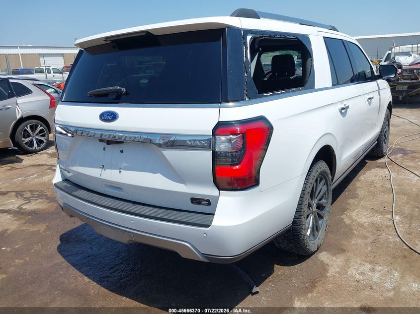 Vin: 1fmjk2at1kea28653, lot: 46164942, ford expedition max limited 20194