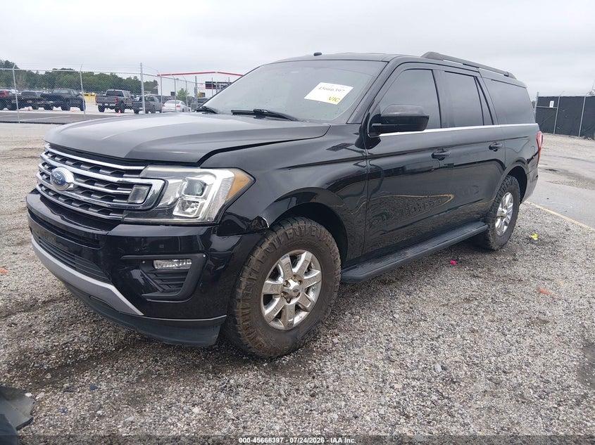 Vin: 1fmjk1ht7kea19911, lot: 46164969, ford expedition max xlt 20192