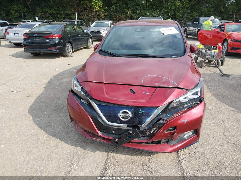 2021 Nissan Leaf Sv Plus 62 Kwh VIN: 1N4BZ1CVXMC550134 Lot: 45666409
