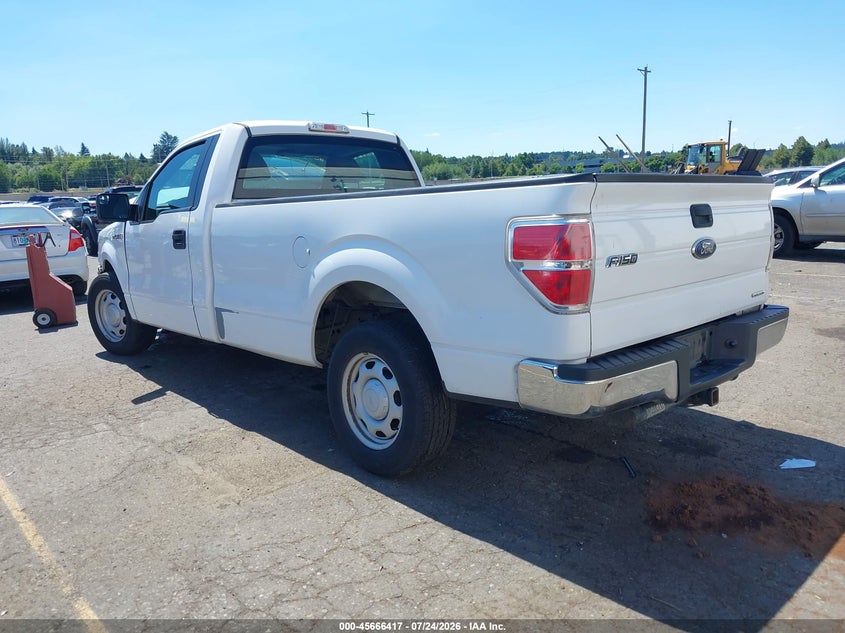 Vin: 1ftnf1cf9ckd54327, lot: 46164989, ford f-150 xl 20123