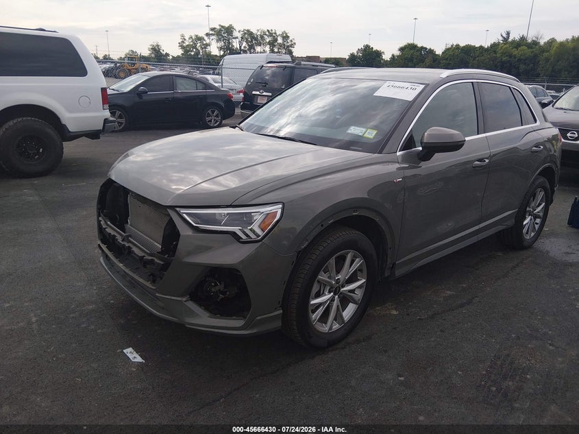 Vin: wa1eecf32r1164443, lot: 46165000, audi q3 premium plus 45 tfsi s line quattro tiptronic 20242