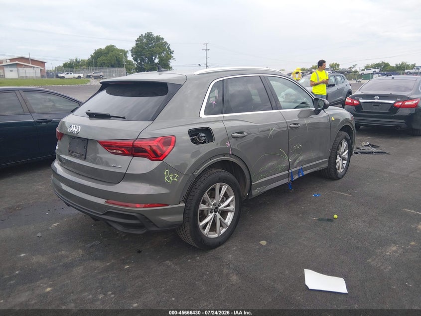 Vin: wa1eecf32r1164443, lot: 46165000, audi q3 premium plus 45 tfsi s line quattro tiptronic 20244