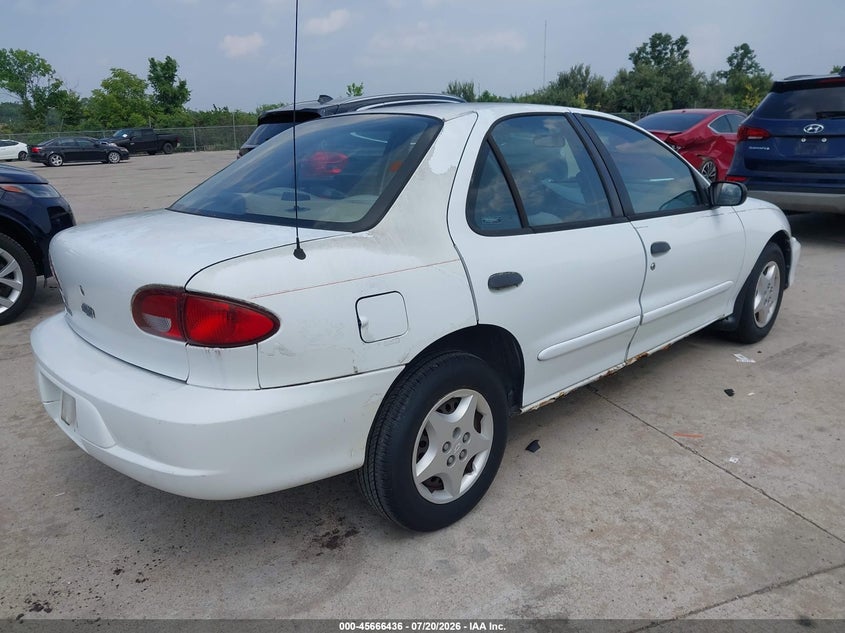 2001 CHEVROLET CAVALIER auction photo 4