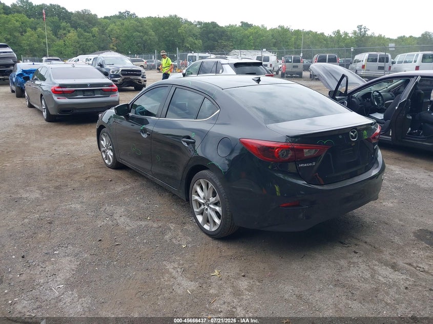 2014 Mazda Mazda3 S Grand Touring VIN: JM1BM1W32E1193631 Lot: 45666437