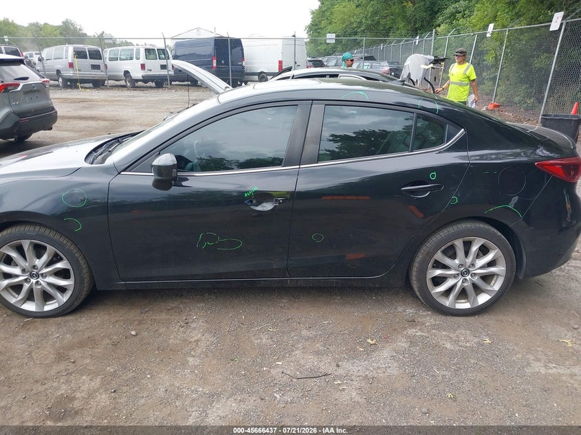 2014 Mazda Mazda3 S Grand Touring VIN: JM1BM1W32E1193631 Lot: 45666437