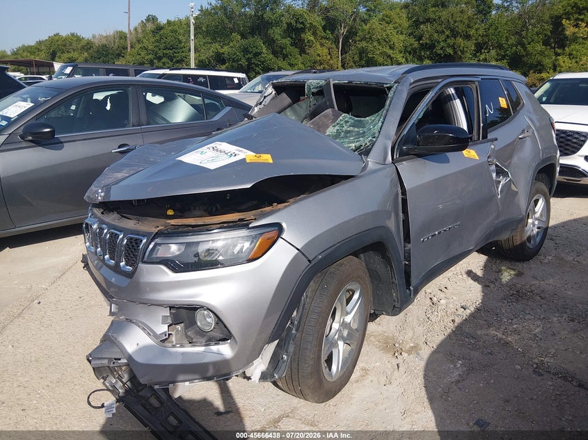 Vin: 3c4njdbn7rt605216, lot: 46165010, jeep compass latitude 4x4 20242