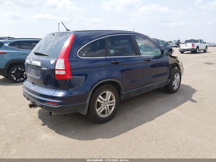2011 Honda Cr-V Ex VIN: 5J6RE4H58BL051936 Lot: 45666469