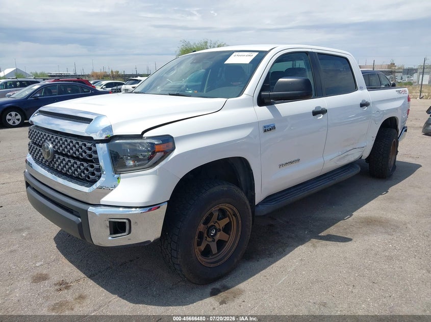 2019 Toyota Tundra Sr5 5.7L V8 VIN: 5TFDW5F11KX834138 Lot: 45666480