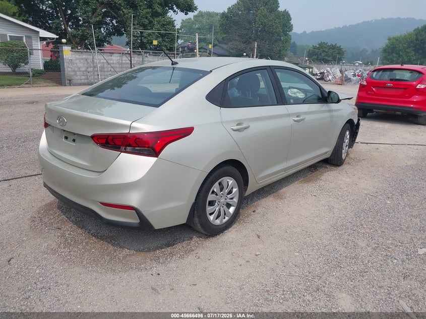 Vin: 3kpc24a33je034451, lot: 46165069, hyundai accent se 20184
