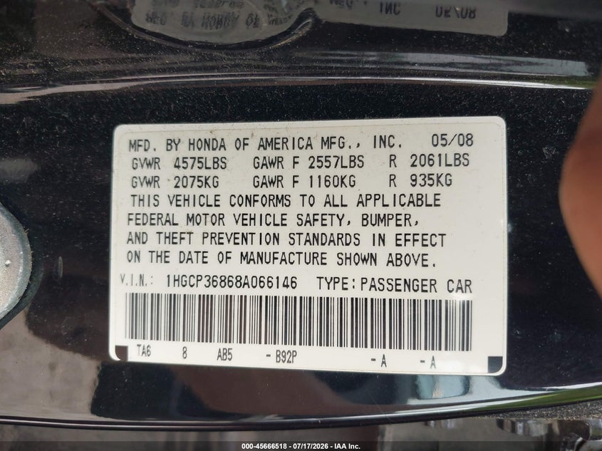 AtlanticExpress - Honda Accord