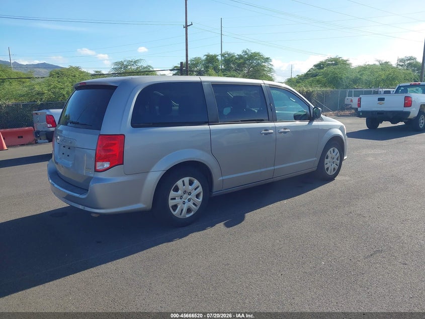 2018 Dodge Grand Caravan Se VIN: 2C4RDGBG4JR296470 Lot: 45666520