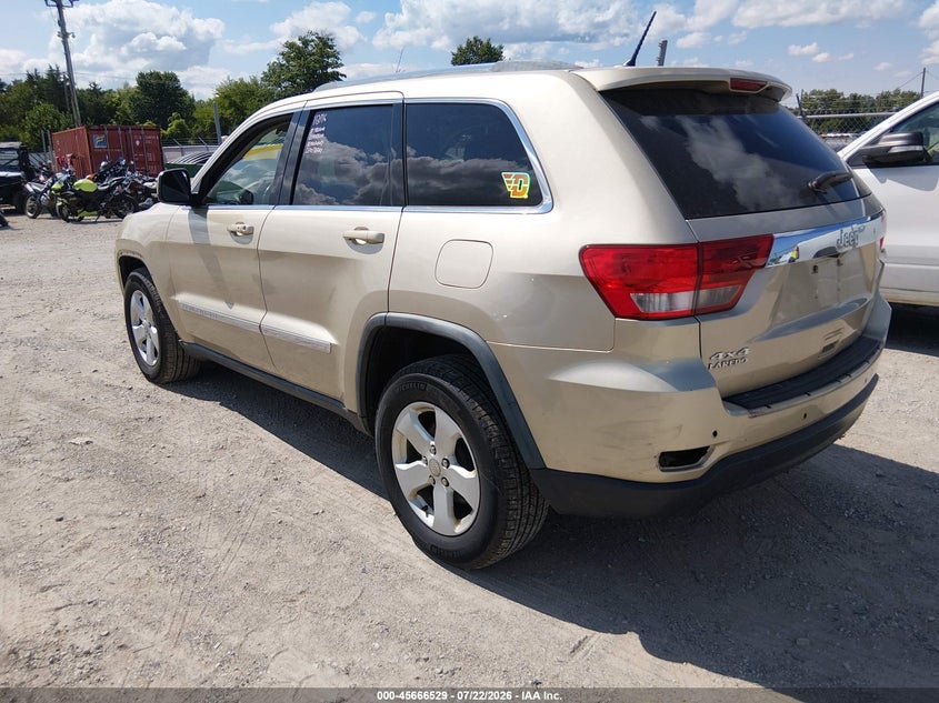 Vin: 1j4rr4gg4bc734644, lot: 46165101, jeep grand cherokee laredo 20113