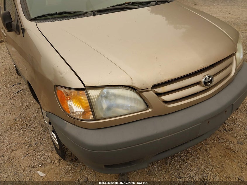 2003 Toyota Sienna Ce VIN: 4T3ZF19C83U522996 Lot: 45666530