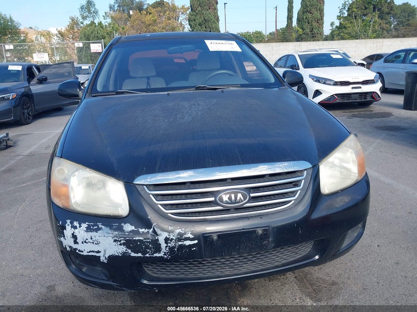 2008 Kia Spectra Ex VIN: KNAFE122185584775 Lot: 45666536