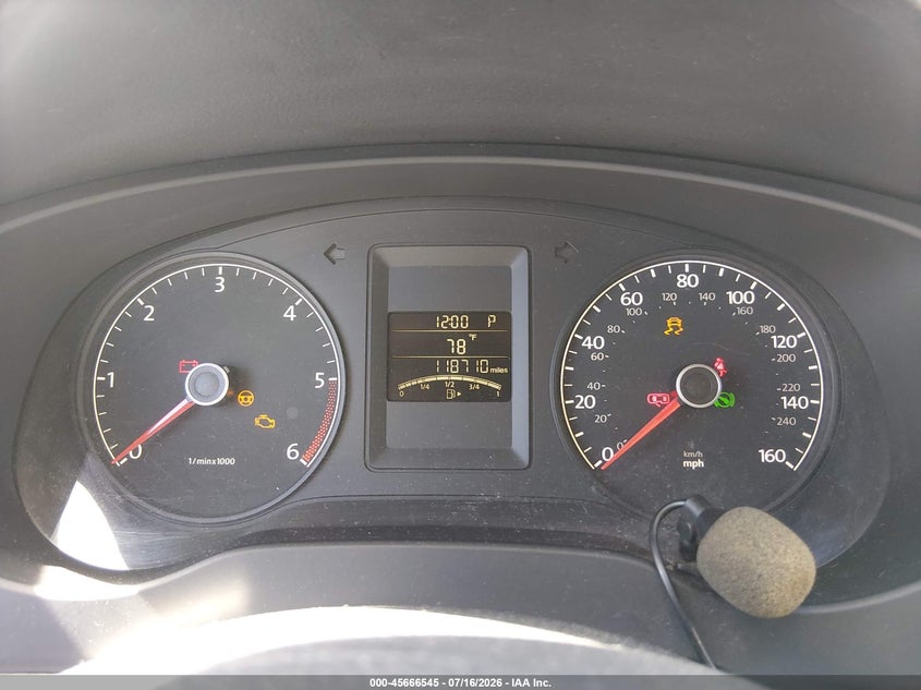 2011 VOLKSWAGEN JETTA SEDAN 2.0L I-4 DI, DOHC, TURBO, 140HP