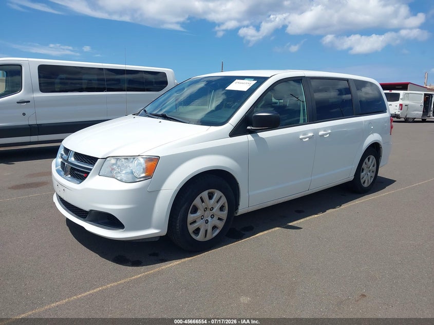 2018 Dodge Grand Caravan Se VIN: 2C4RDGBG2JR312889 Lot: 45666554