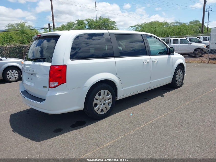 2018 Dodge Grand Caravan Se VIN: 2C4RDGBG2JR312889 Lot: 45666554