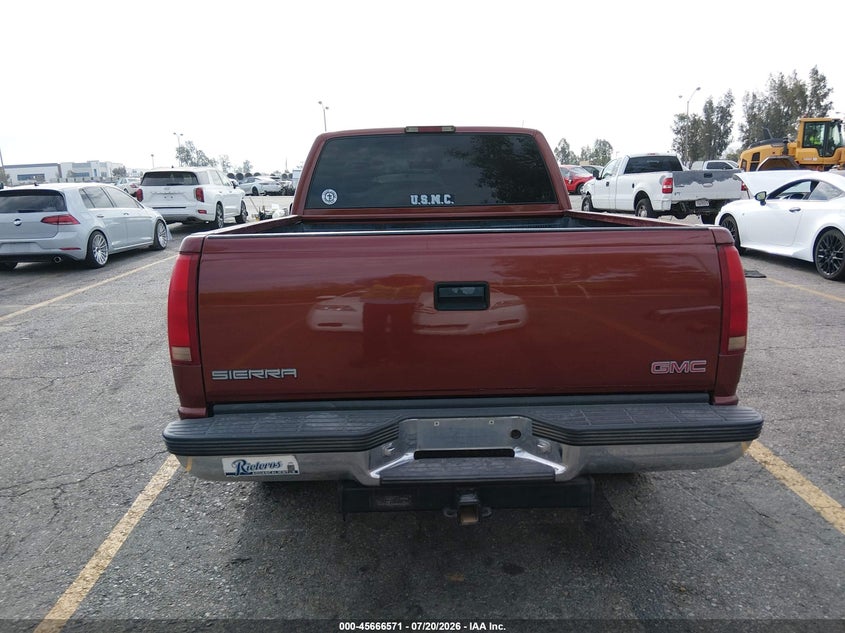 1998 GMC Sierra 1500 Sl Wideside VIN: 1GTEC19R9WR508380 Lot: 45666571
