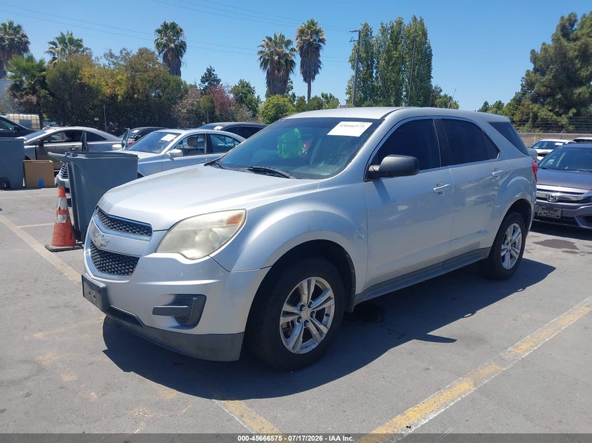 2CNALBEW9A6352504 2010 Chevrolet Equinox Ls photo 1