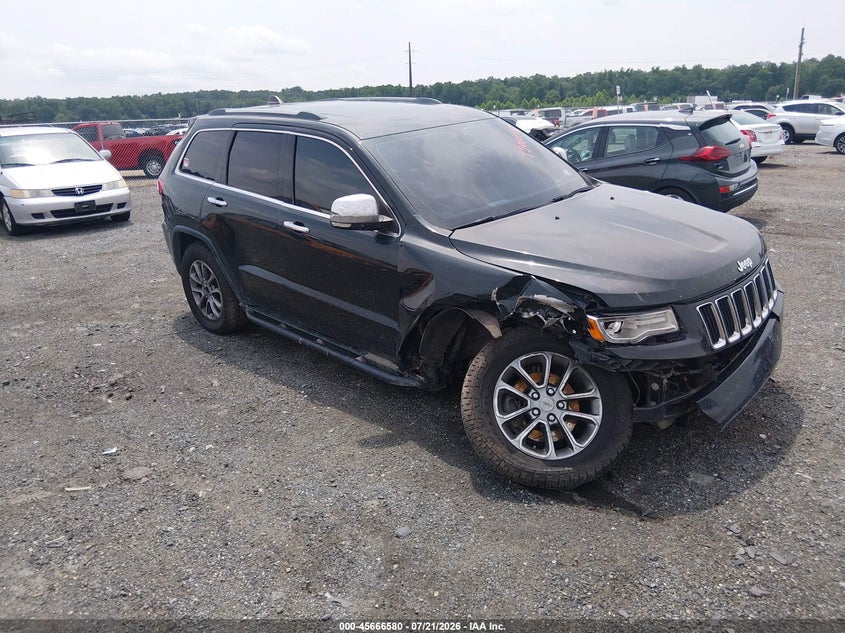 2014 Jeep Grand Cherokee Limited VIN: 1C4RJFBMXEC443270 Lot: 45666580