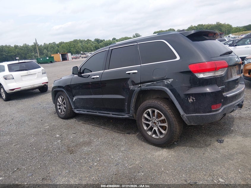 2014 Jeep Grand Cherokee Limited VIN: 1C4RJFBMXEC443270 Lot: 45666580