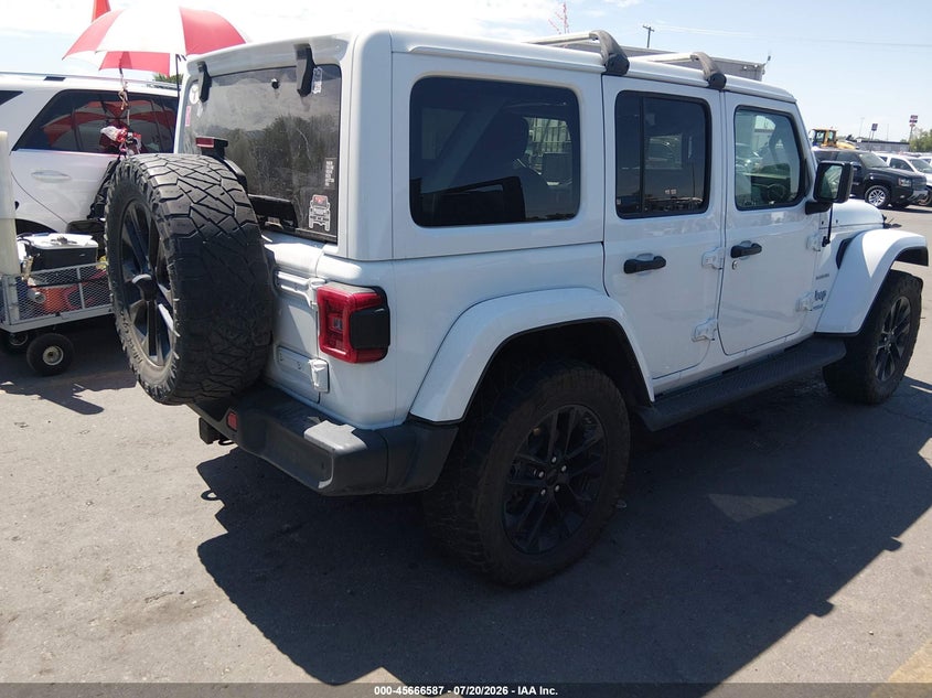 2021 Jeep Wrangler 4Xe Unlimited Sahara 4X4 VIN: 1C4JJXP6XMW782203 Lot: 45666587
