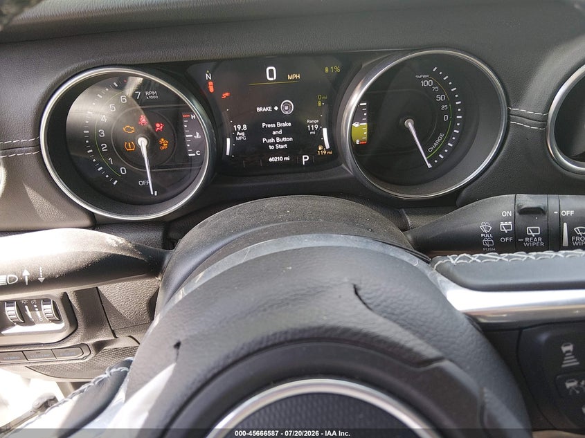 2021 Jeep Wrangler 4Xe Unlimited Sahara 4X4 VIN: 1C4JJXP6XMW782203 Lot: 45666587