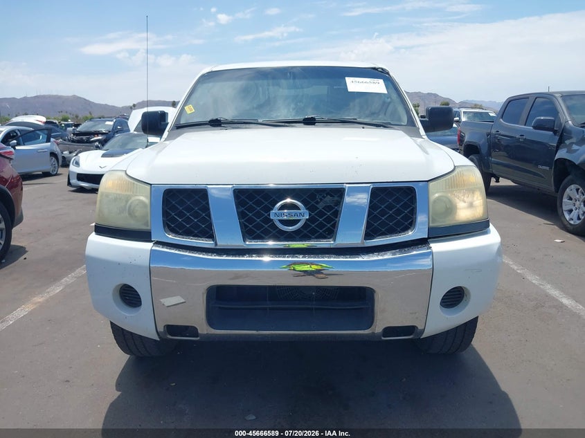 2006 Nissan Titan Se VIN: 1N6AA07A56N510496 Lot: 45666589